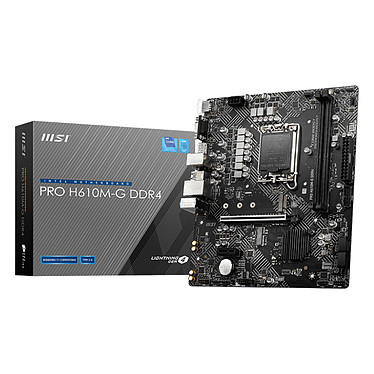 MSI PRO H610M-G (iH610,S1700,DDR4,PCI-E,MICRO-ATX)
