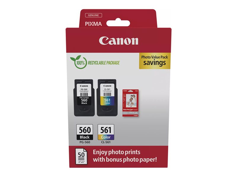 Canon PG-560/CL-561 Photo Value Pack