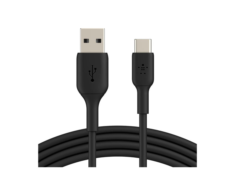Belkin Câble USB-A vers USB-C 1 m tréssé Noir