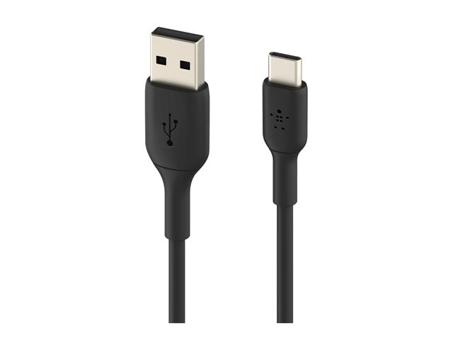Belkin Câble USB-A vers USB-C 1 m tréssé Noir