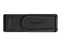 Clé USB KINGSTON 64Go Portable USB 3.2 Gen 1 DataTraveler Exodia S Black/Black