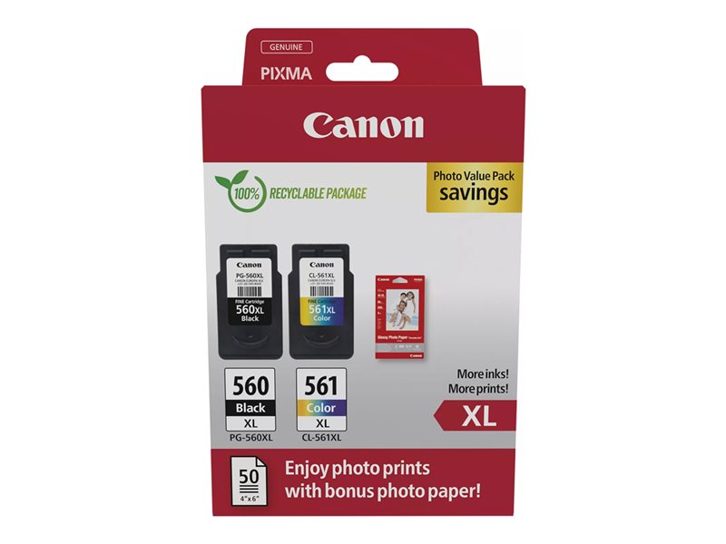 Canon PG-560XL /CL-561XL Photo Value Pack