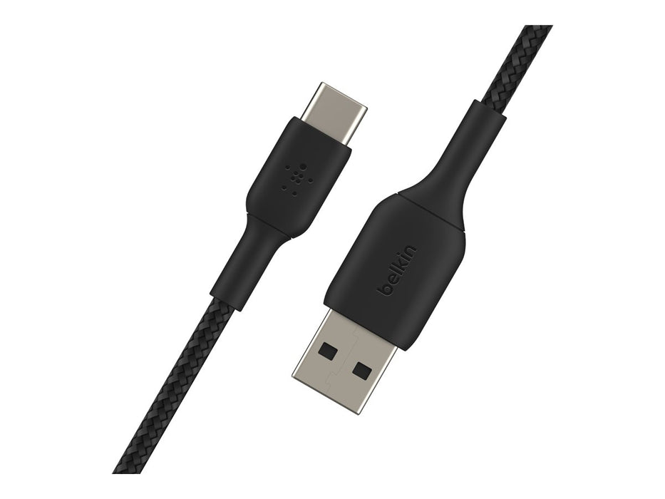 Belkin Câble tressé USB-A USB-C 2m Noir