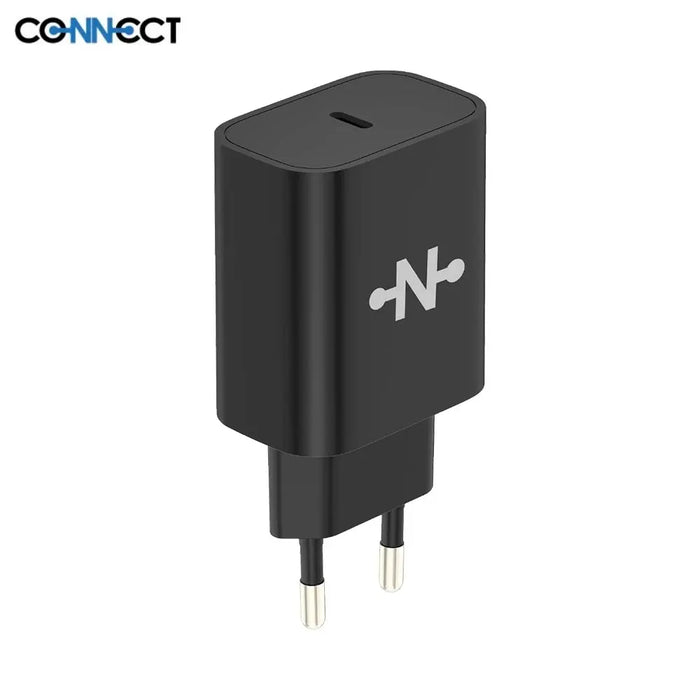 Chargeur Secteur USB-C CONNECT MC-CBC20W 20W Noir