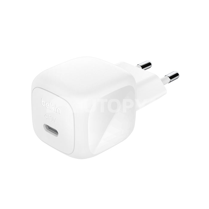 BELKIN Chargeur Secteur 45W USB-C (Blanc)