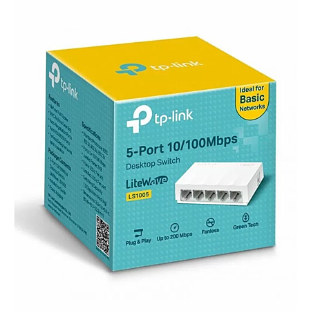 TP-LINK LiteWave 5-Port 10/100M Desktop Switc