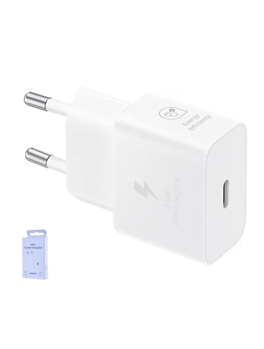 Chargeur secteur USB-C samsung 25W Blanc