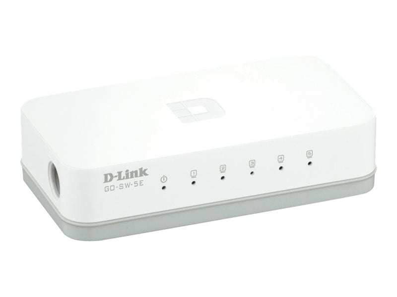 Dlinkgo 5-Port Fast Ethernet Easy Desktop Switch GO-SW-5E