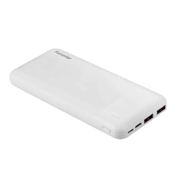 FAIRPLAY batterie externe  10.000mAh (Blanc)