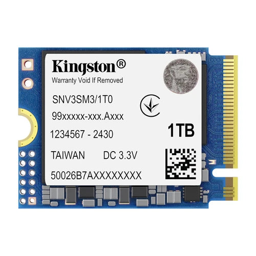 Disque dur KINGSTON NV3 - SSD 1.0T M.2 NVMe PCIE-4.0 (2230)