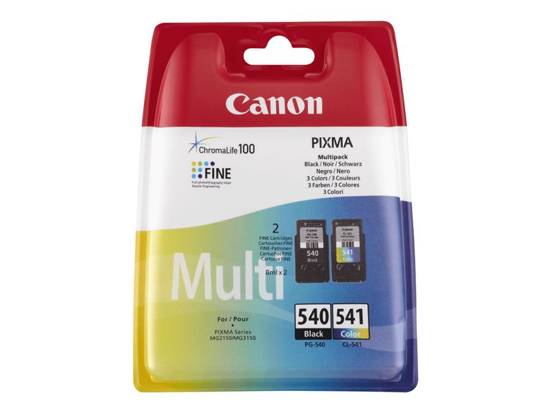 Canon PG-540 / CL-541 Multipack - Color/Black