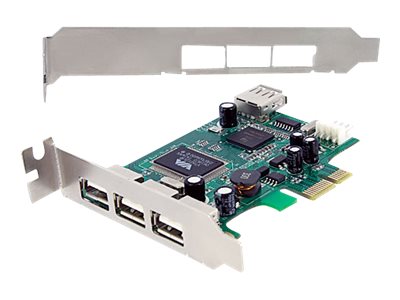 Carte contrôleur - StarTech - 4 ports USB 2.0
