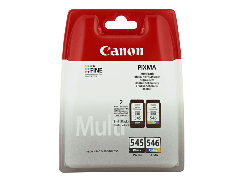 Canon PG-545 / CL-546 Multipack - Color/Black