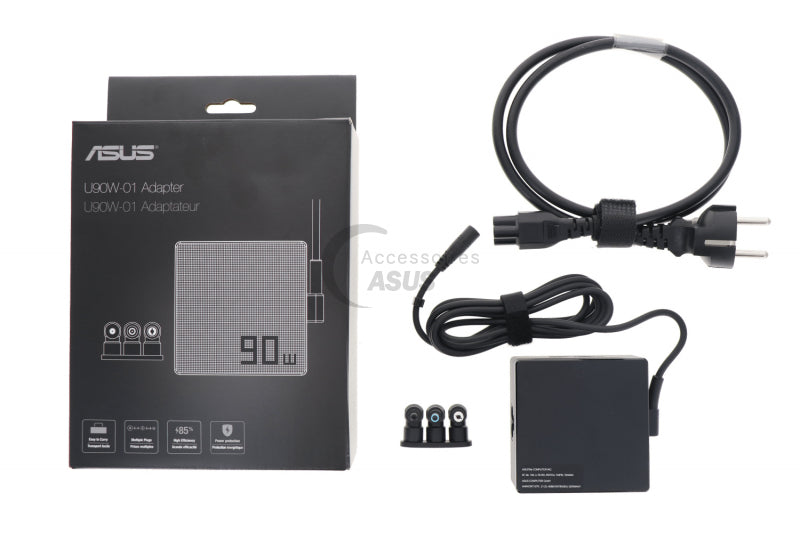 CHARGEUR ASUS MULTI EMBOUTS 90W