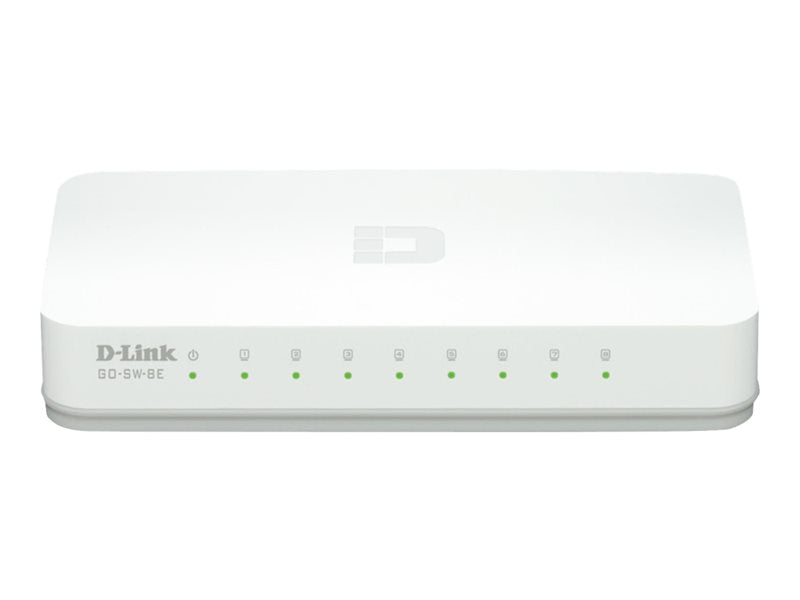 D-link go 8-Port Fast Ethernet Easy Desktop Switch