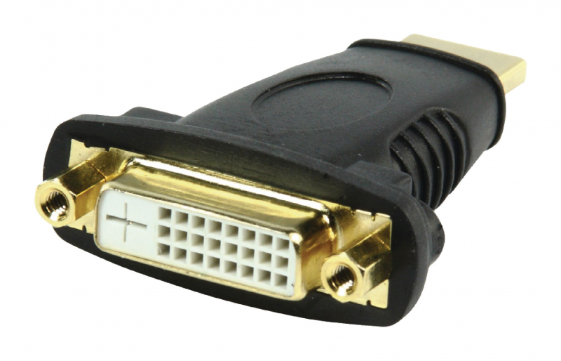 Adaptateur video DVI-D (F) vers HDMI (M)