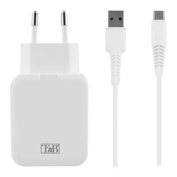 Pack de charge 1 USB + câble USB Type-C 12W