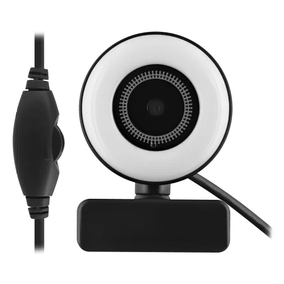 Webcam streamer 1080 P avec anneau LED intégré - INFLUENCE