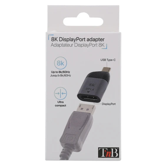 Adaptateur USB Type-C vers DisplayPort 8K