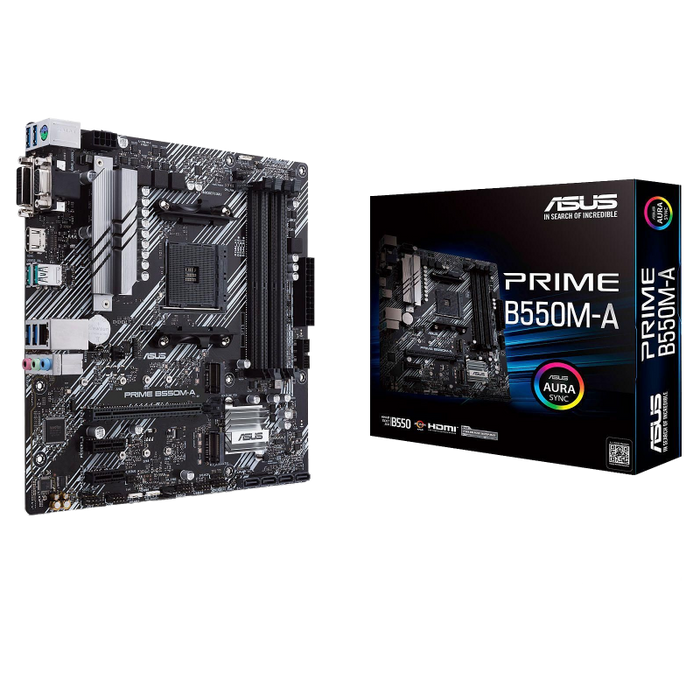 ASUS PRIME B550M-A (AMD B550,AM4,DDR4,PCI-E,MICRO-ATX)