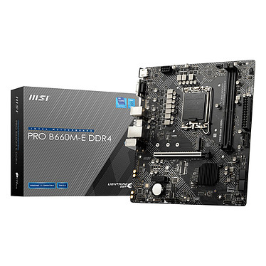 MSI PRO B660M-E (iB660,S1700,DDR4,PCI-E,MICRO-ATX)