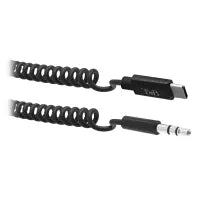 Câble USB Type-C vers jack 3.5mm torsadé