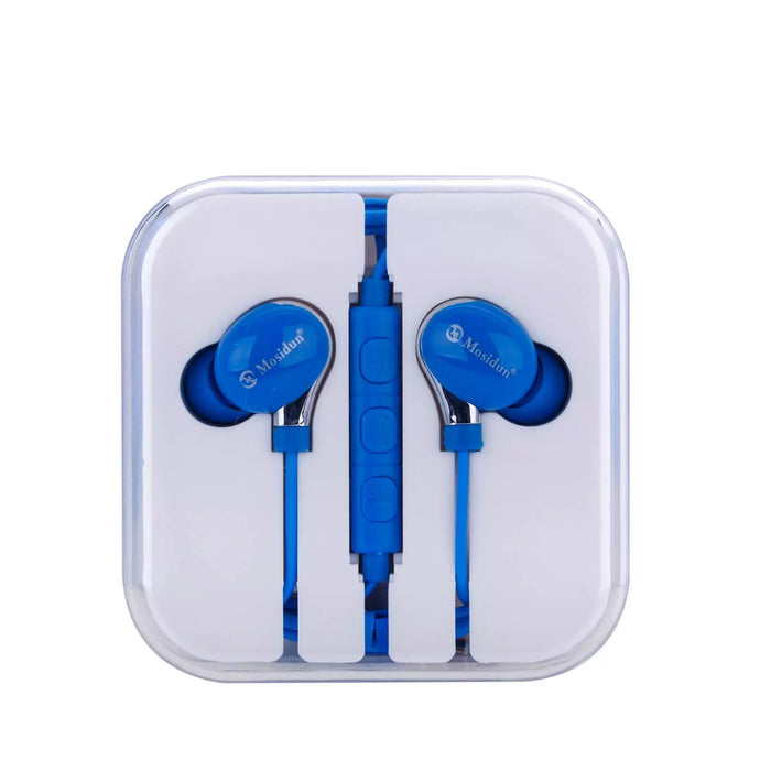 Écouteurs filaires XE800 Mosidun - Bleu