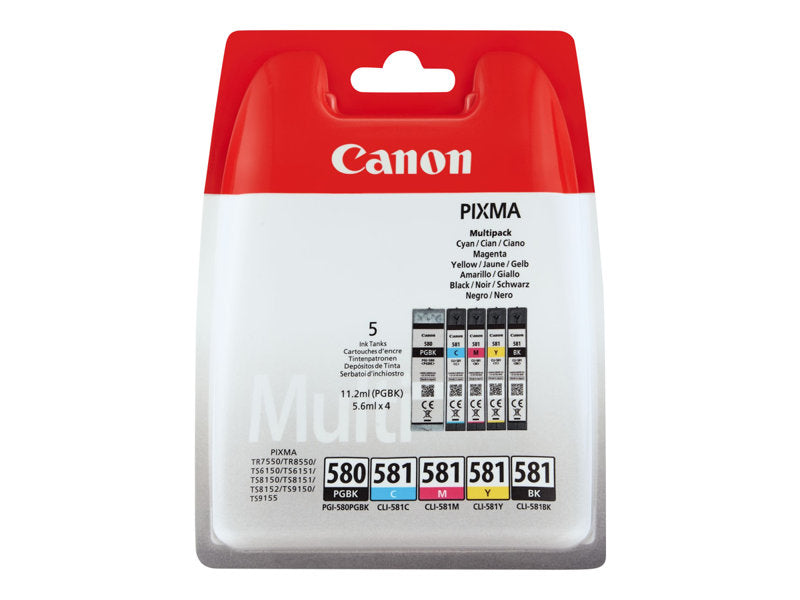 Canon CLI-581 BK/C/M/Y Multi Pack - Color