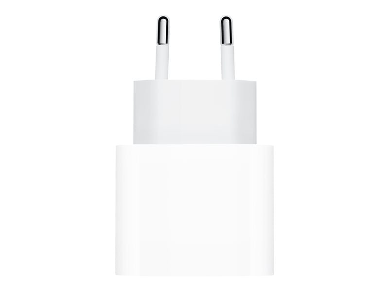 Chargeur iPhone 20W USB-C d'origine Apple pour iPhone et iPad - Blanc